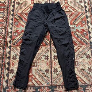 Lululemon Dance Studio Mid-Rise Joggers in black size 4
